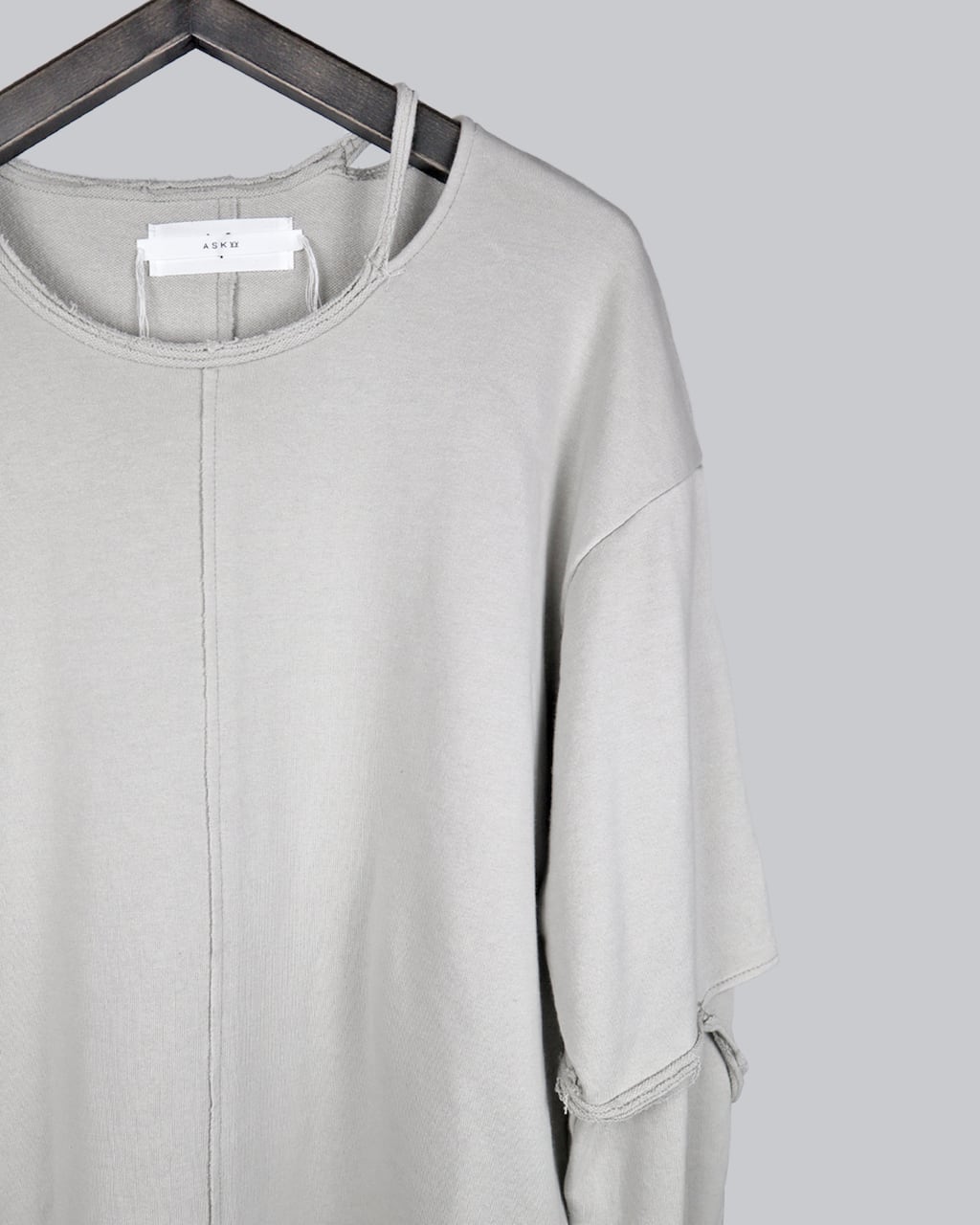 ASKYY / CUT OUT SWEAT / LGRY | ASKYY TOKYO FLAGSHIP
