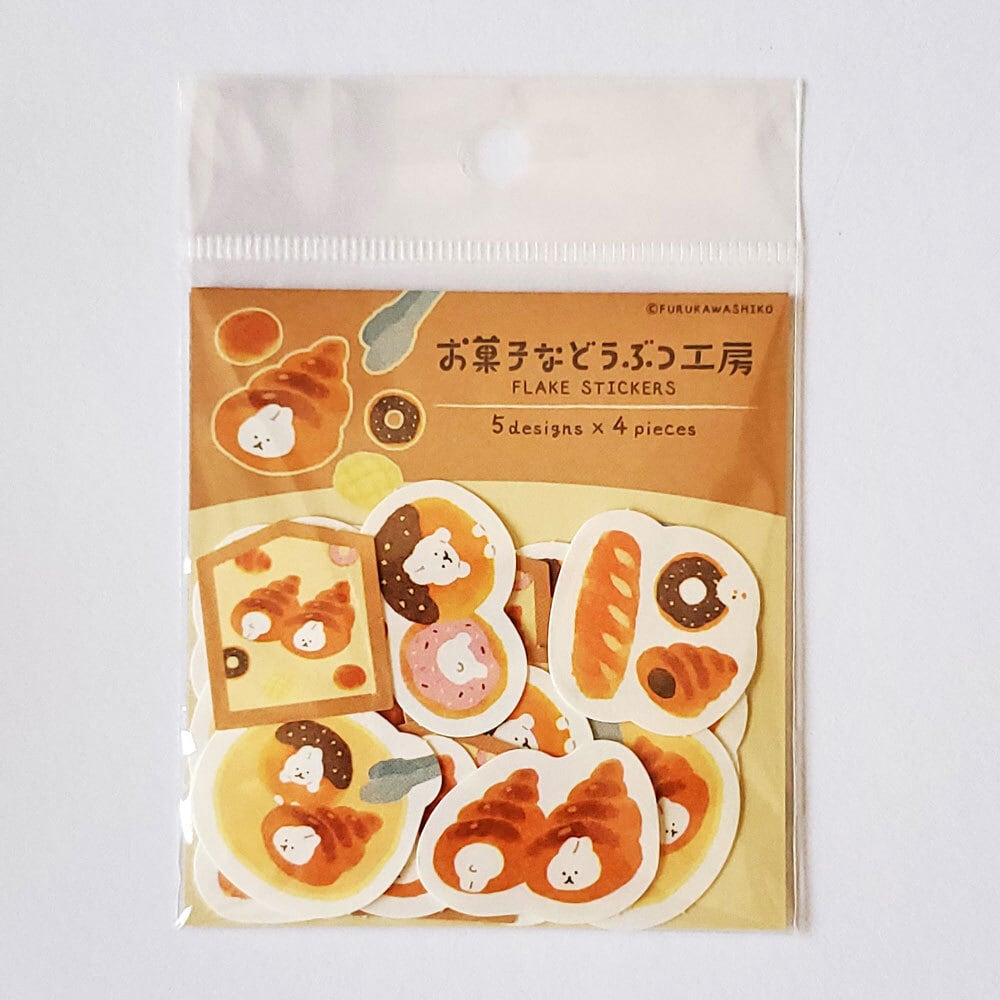 古川紙工 和紙フレークシール すっぽりウサギ | 文具雑貨 RAIN DROPS