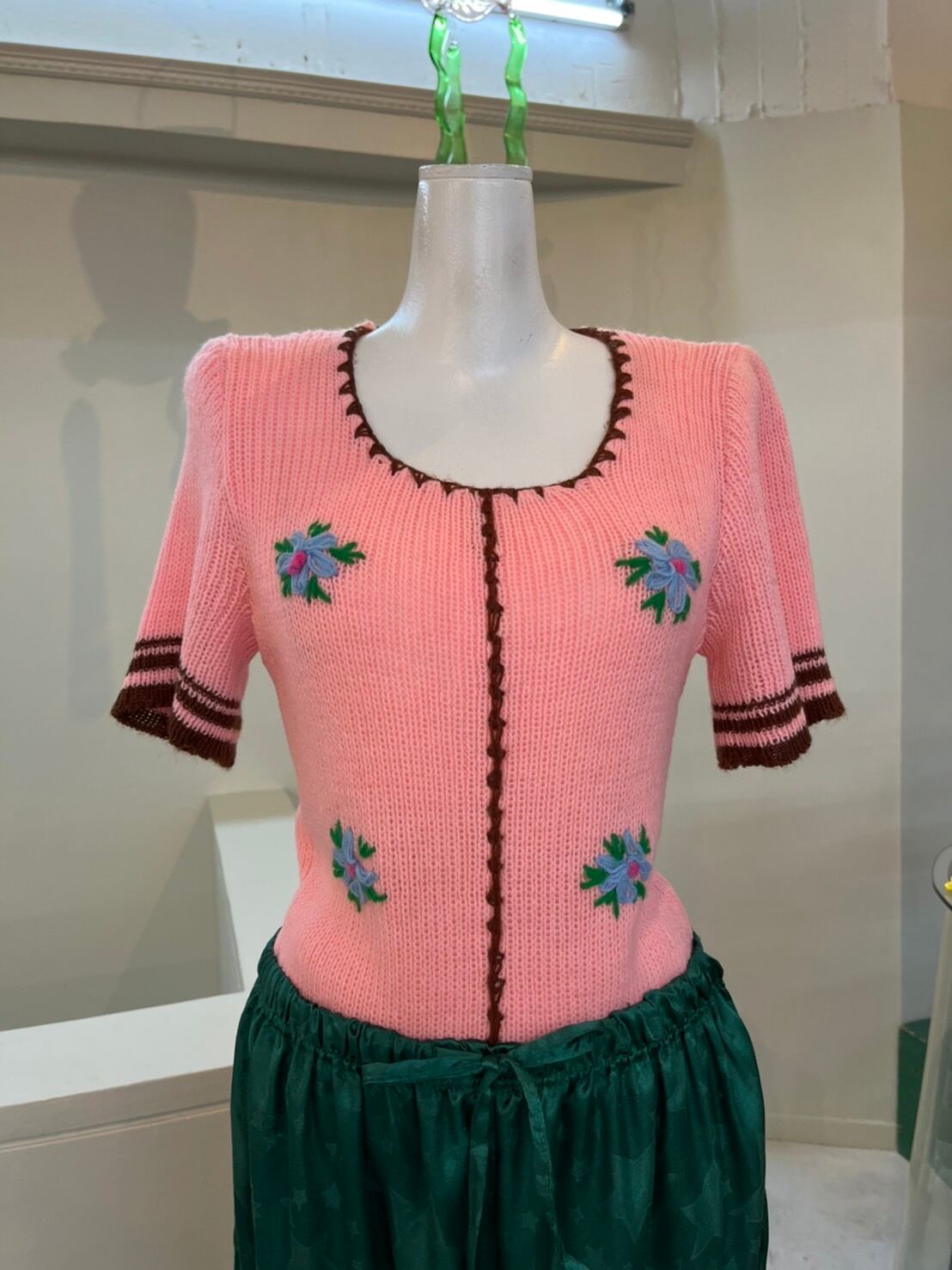 Vintage knit tops