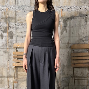 HYKE【ハイク】DOUBLE SHOULDER TANK TOP (12375)