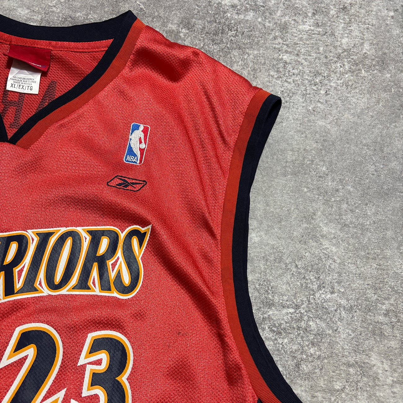 Jason Richardson 【Golden State Warriors】 Game Shirt. Reebok