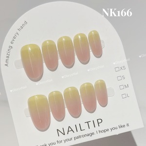 NK166 ネイルチップ サイズXS/S/M