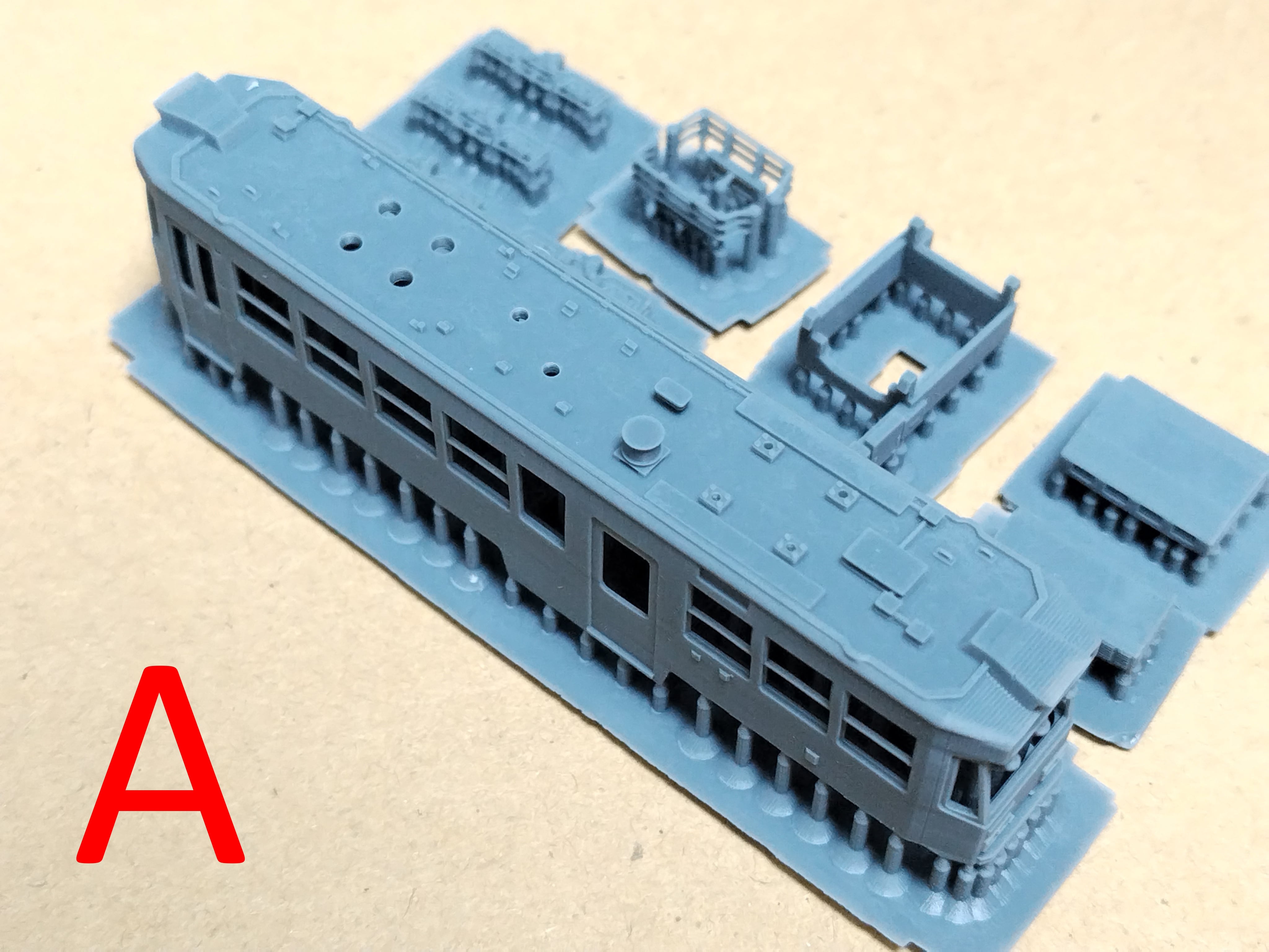 Nゲージ 組み立てキット 北の路面電車A/B | 北月重工