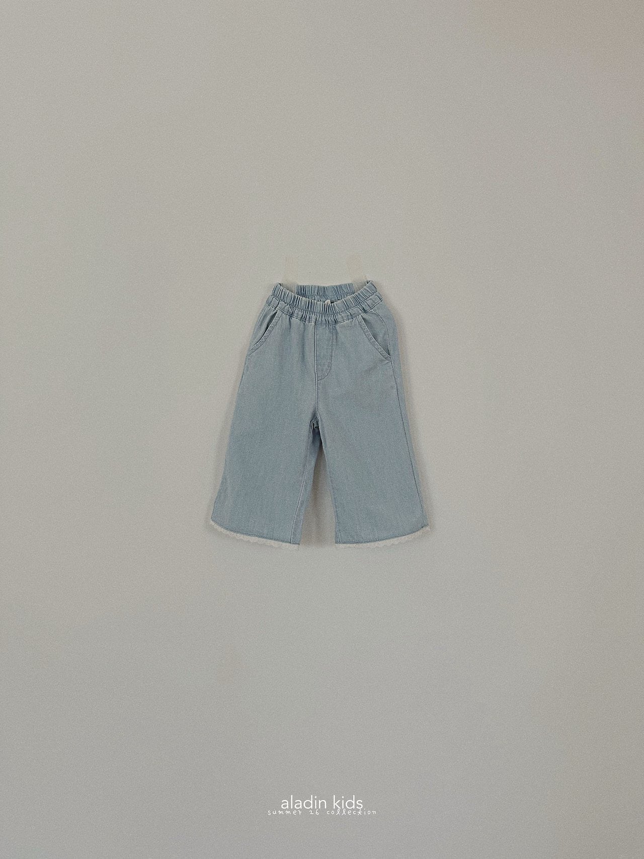 〘予約〙Aladin kids / Lace Denim Pants