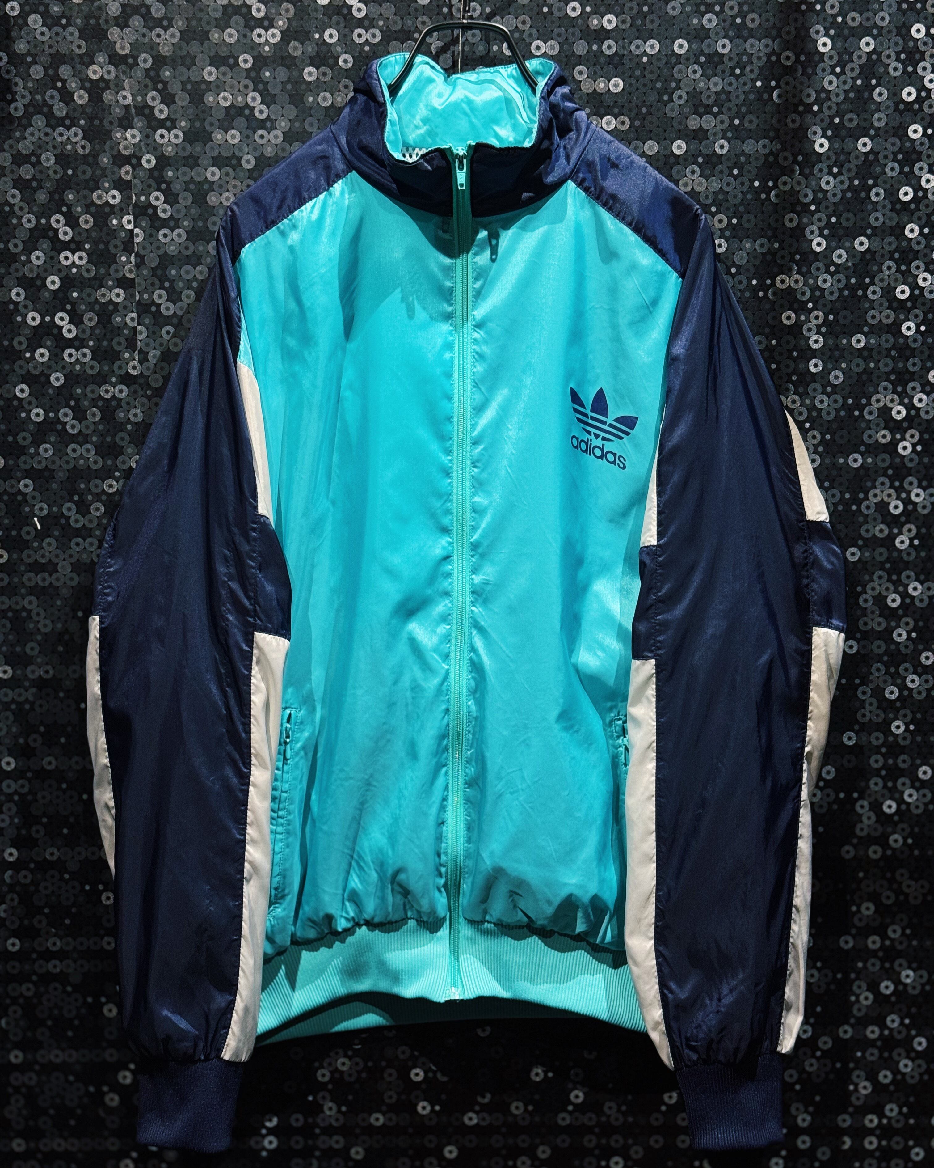 【ÆIEM】"adidas Originals"vintage Linde Team Back Logo Nylon Jacket