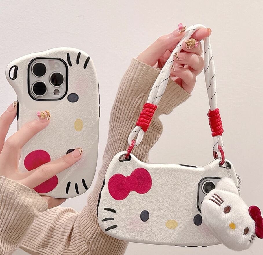 リボン猫ちゃんiPhoneケース