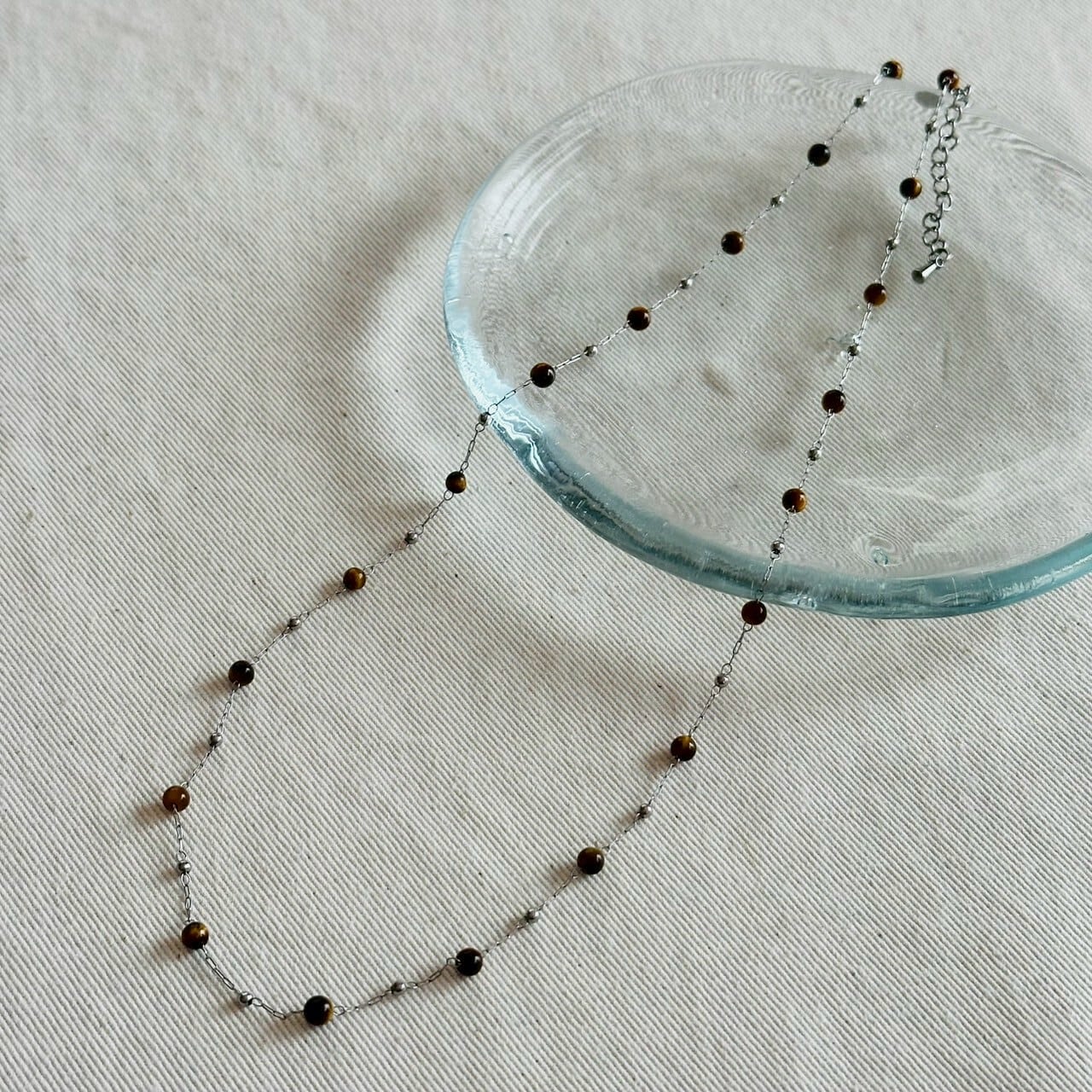 【SELECT】サージカルステンレス 天然石 ネックレス