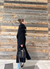 wool scarf coat 【New color】