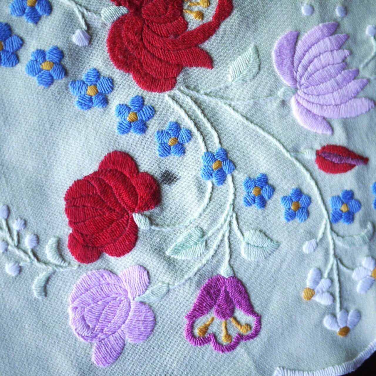 民族衣装人形2 マチョー人形 ハンガリー カロチャ東欧マチョー刺繍