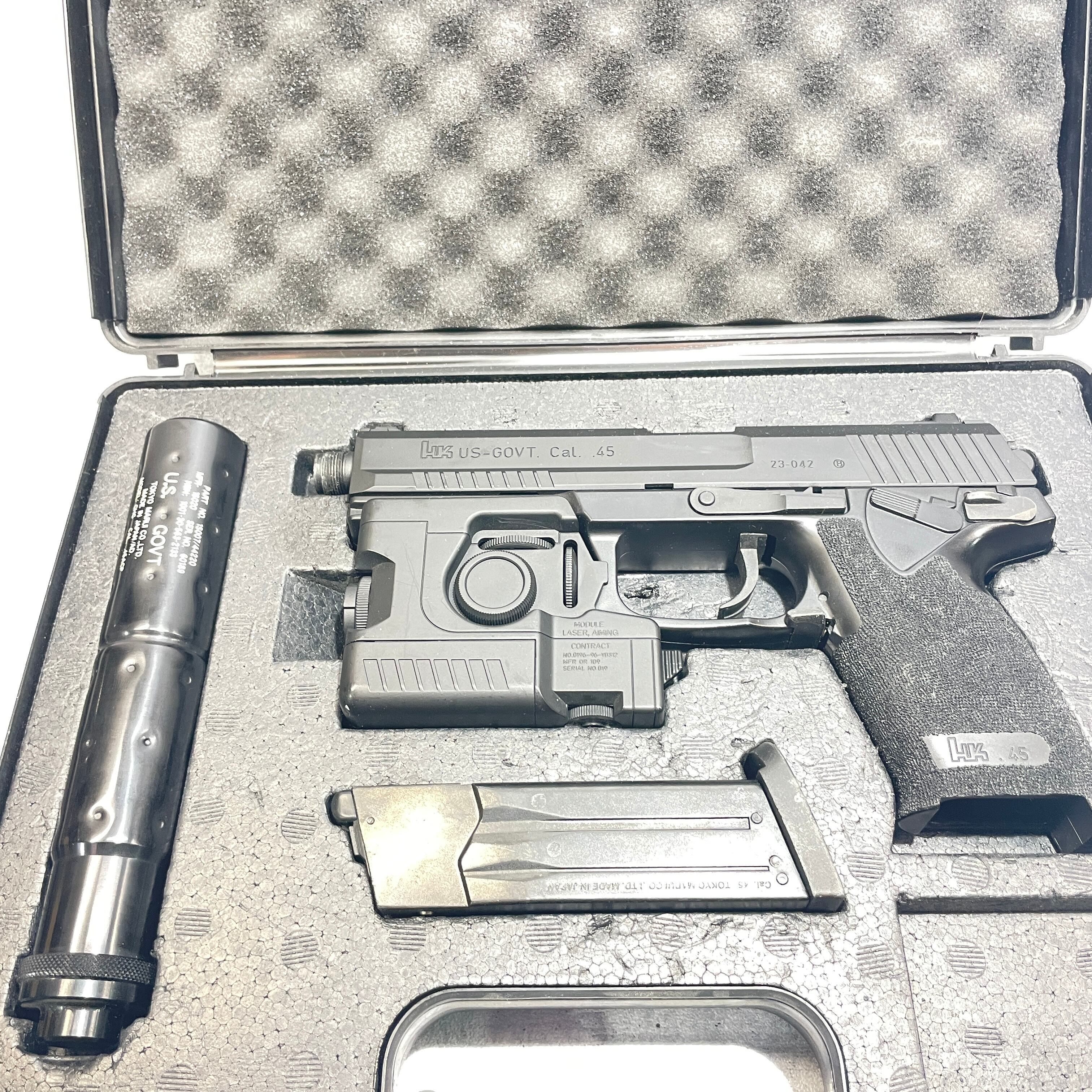 東京マルイ SOCOM MK23 ハンドガン　影縫カスタム custom】東京マルイ MK23 SOCOM(ソーコム) 影縫(カゲヌイ) | GunPlay