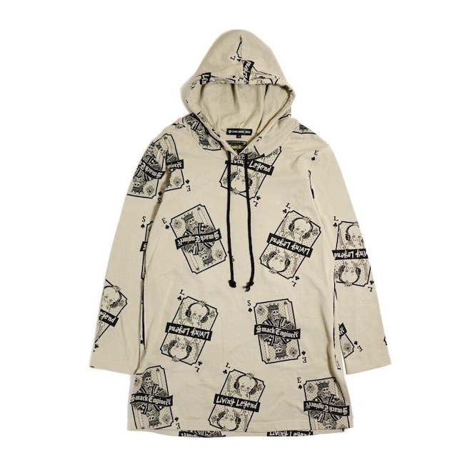 LIVING LEGEND. TOKYO × SMACK ENGINEER Collaboration Long Parka BEIGE