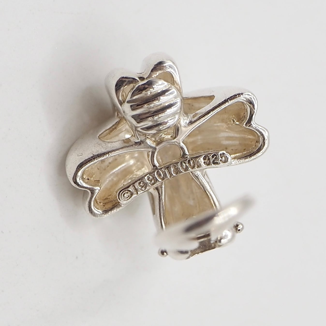 Tiffany & Co. シグネチャー イヤリング　シルバー Tiffany&Co. シグネチャー イヤリング シルバー925 ティファニー