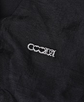 スリーブタックジョーゼットカーディガン (BLACK)　CQ-47016