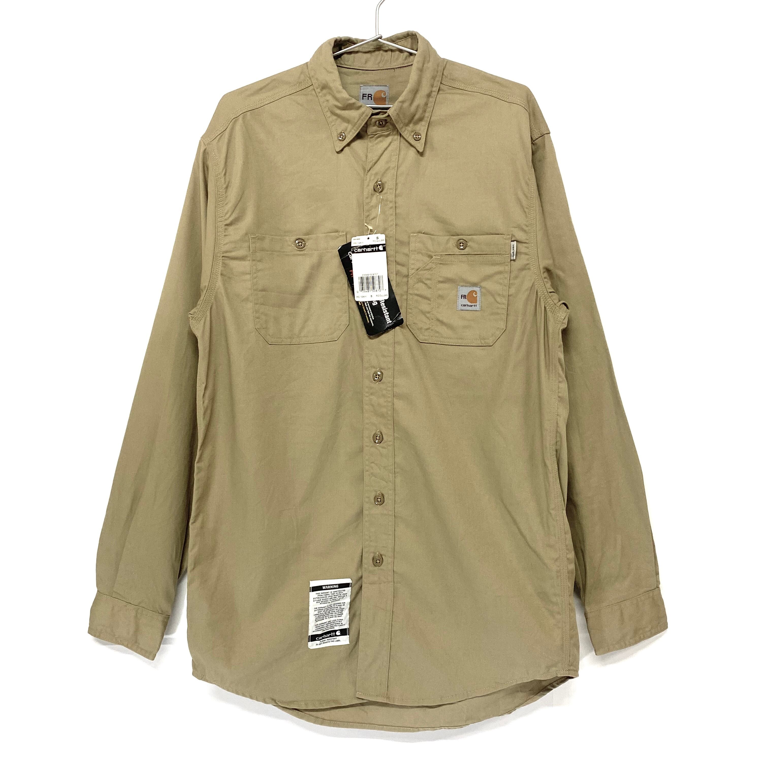デッドストック Carhartt カーハート FR フレームレジスタント ボタン 