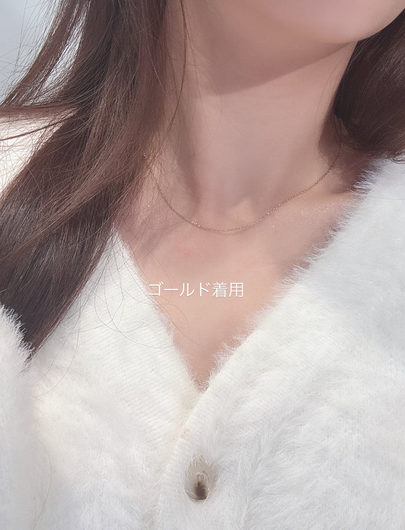 メレダイヤチェーンミディアムネックレス | SASSY ANGEL