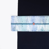 綿 の 半 巾 帯［ 渦 ］