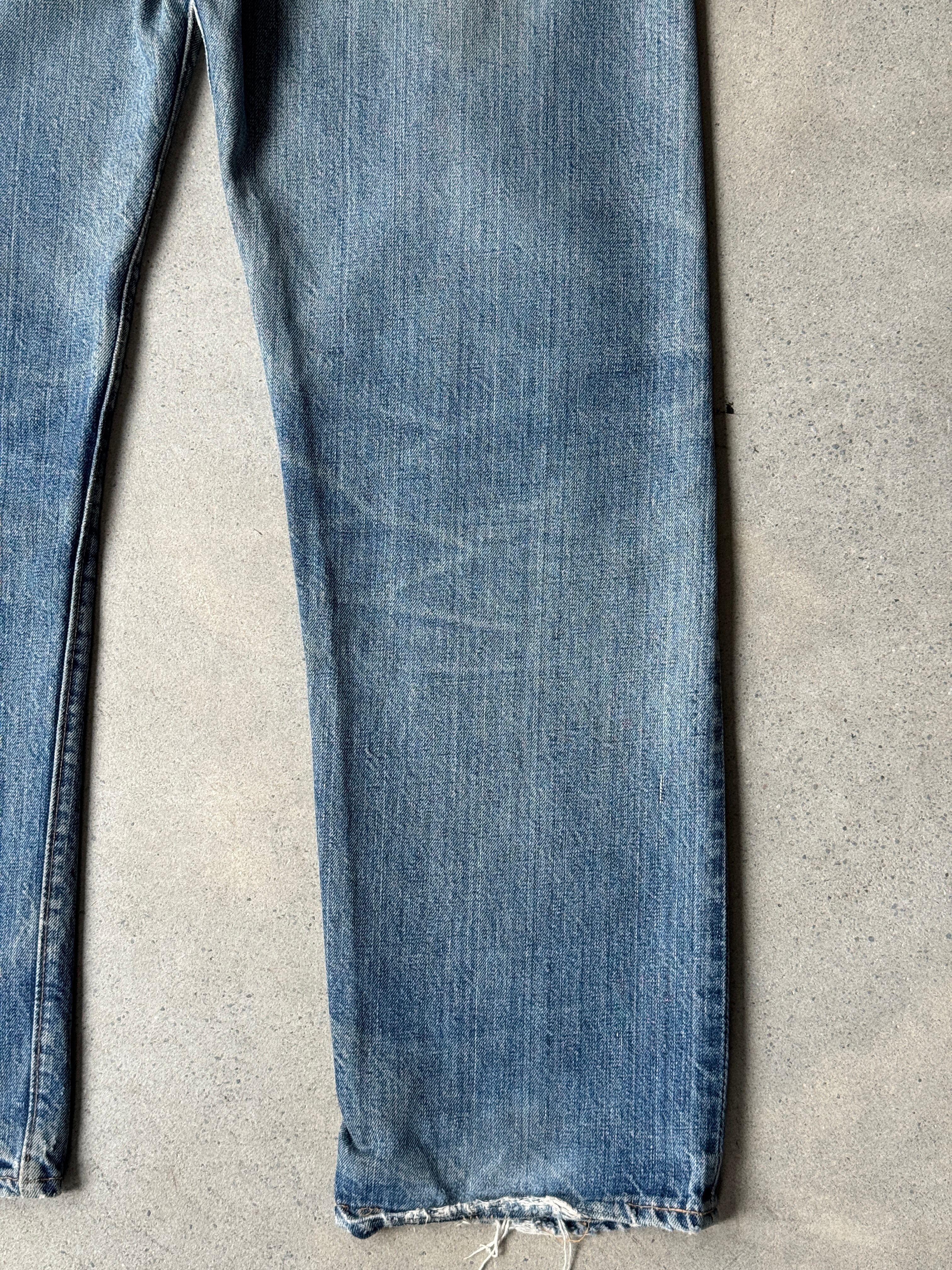 70's Vintage Levi's 501 66 Single Patchwork Denim Jeans | KLIPP