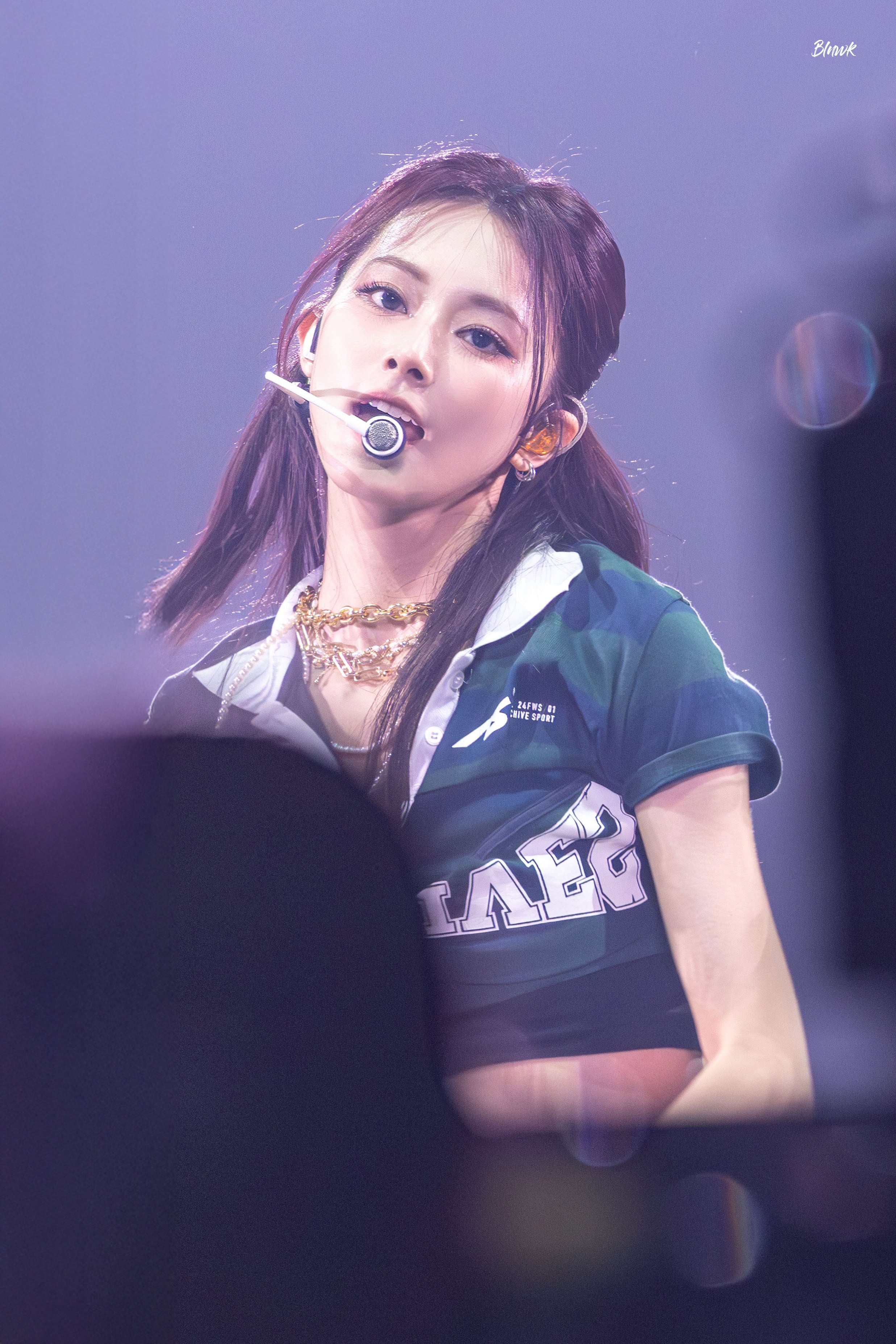 ☆TWICE ツウィ 着用！！【2000ARCHIVES】ITALIA POLO (GREEN+BLACK