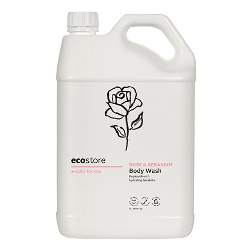 【ecostore】ボディウォッシュ ＜ローズ＆ゼラニウム＞ 5L