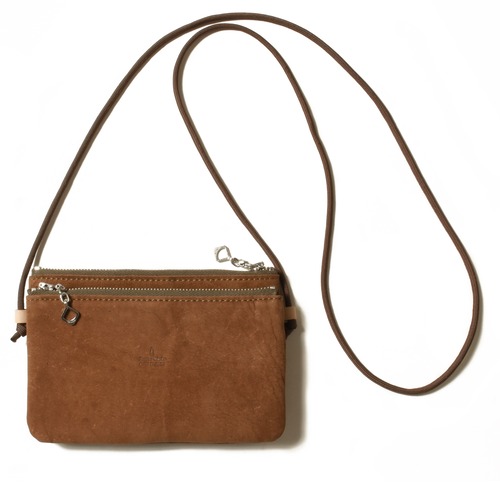 BW クードゥーレザー ダブルポーチ ショルダー