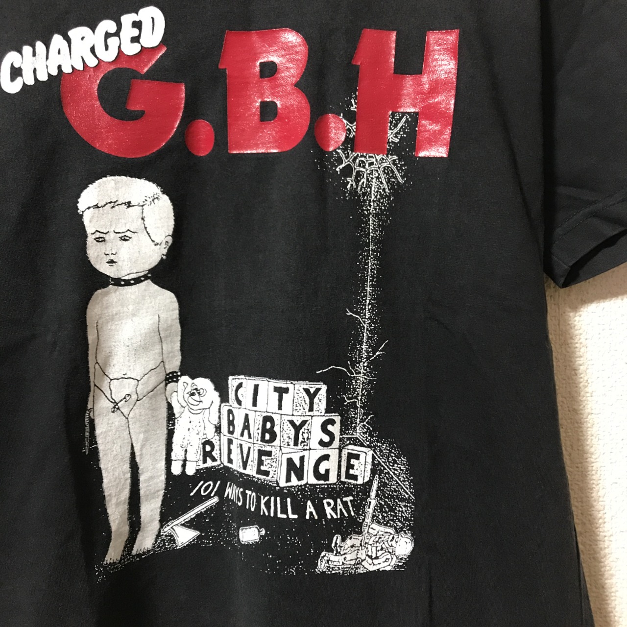 【USED】G.B.H band T-shirt | 尖尖 -Togarikosumi-