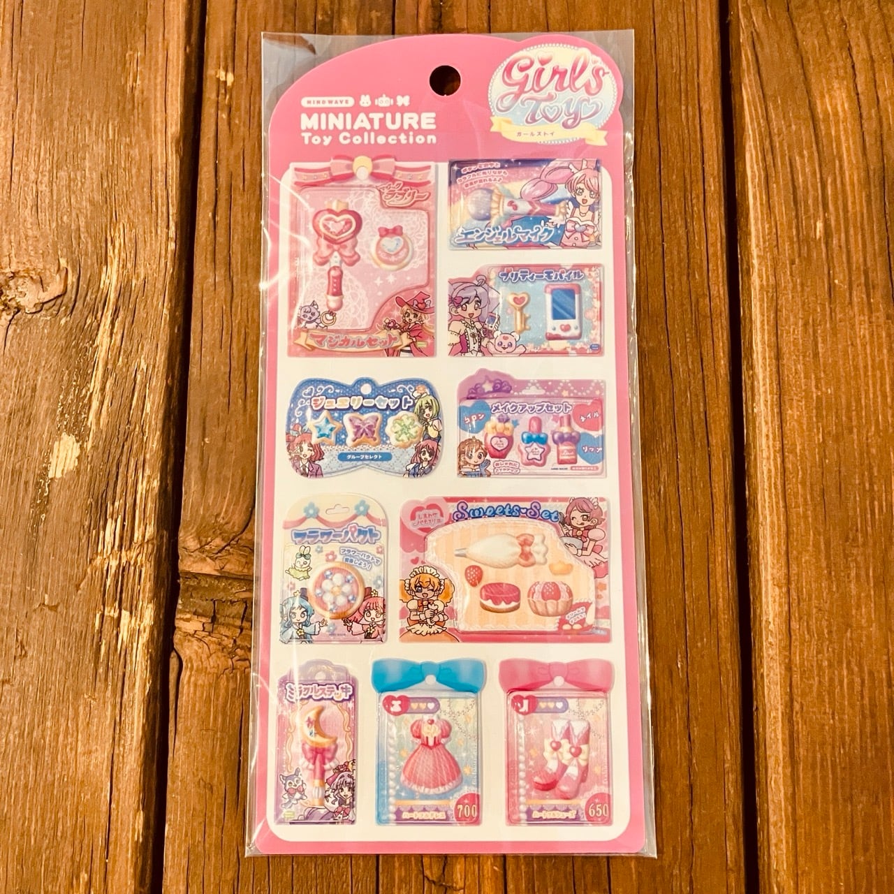 マインドウェイブ ミニチュアトイコレクション girl’s Toy 82778 カプセルシール X12