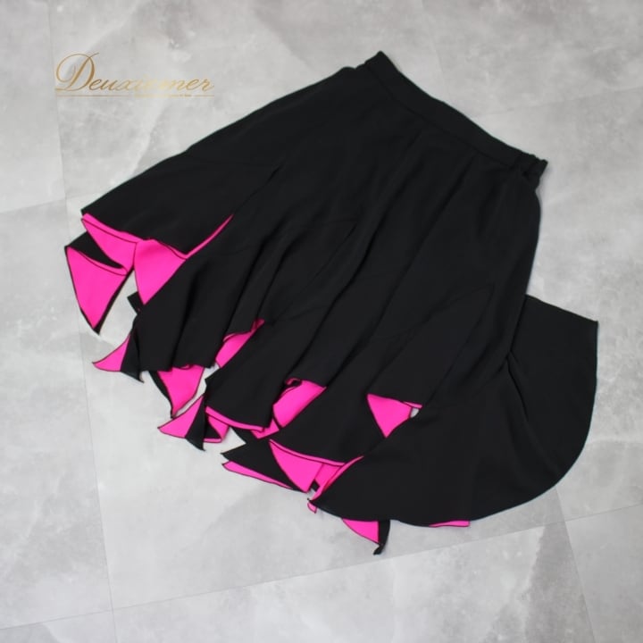 社交ダンス 衣装 スタンダード スカート レッスンウェア レディース