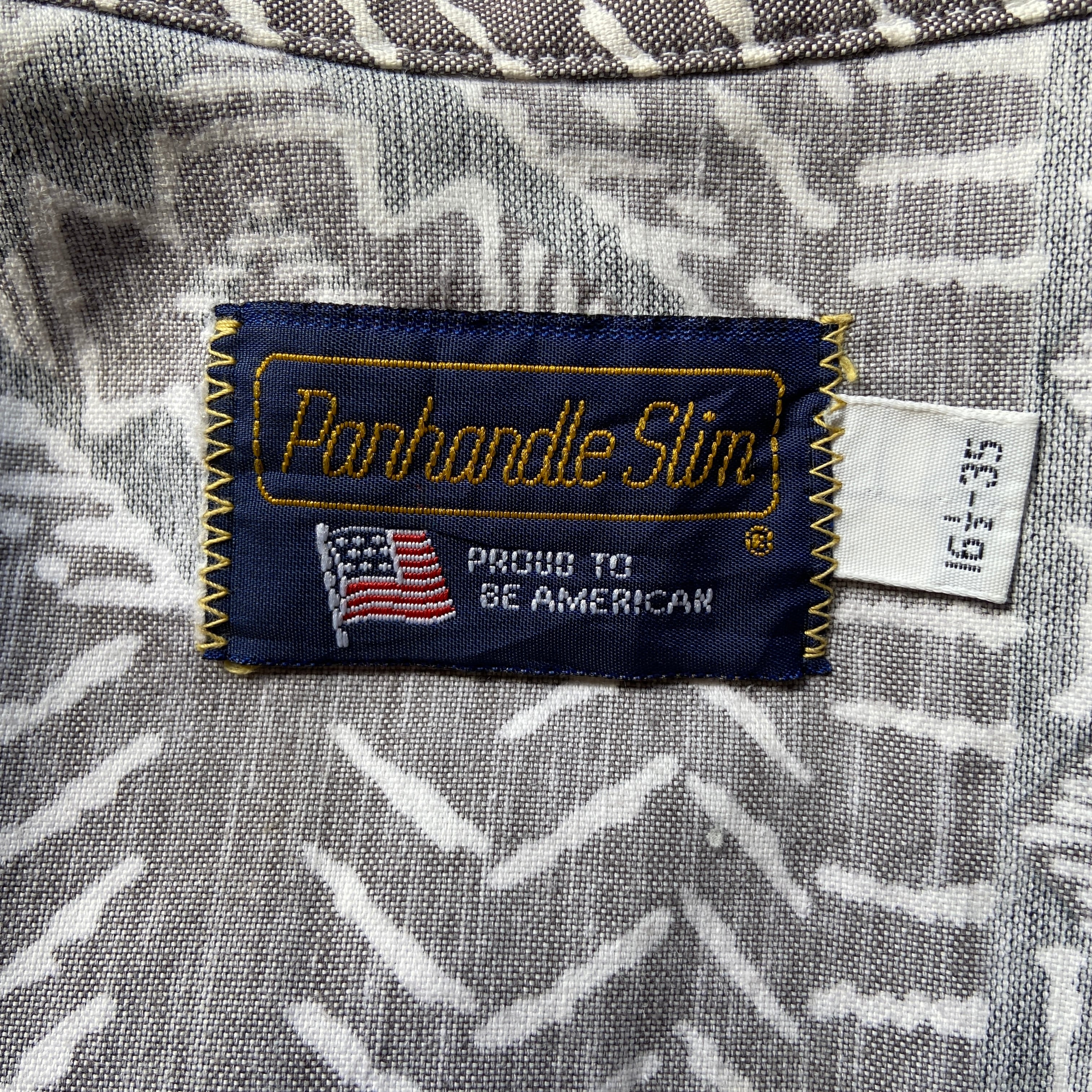 アメリカ製　panhandle slimのウエスタンシャツ　サイズはXL