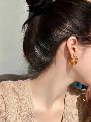 【即納商品】bitter flower pierce (silver925)