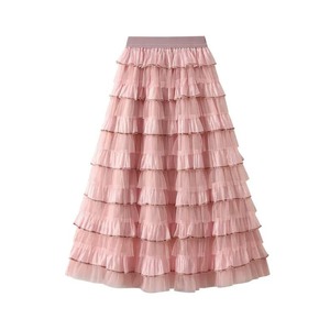 フリル ティアード スカート 10225