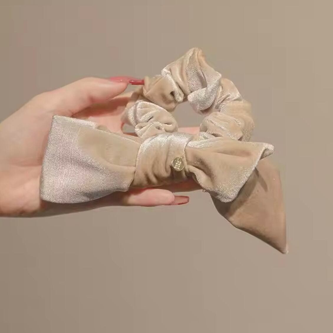 ribbon velor chou chou