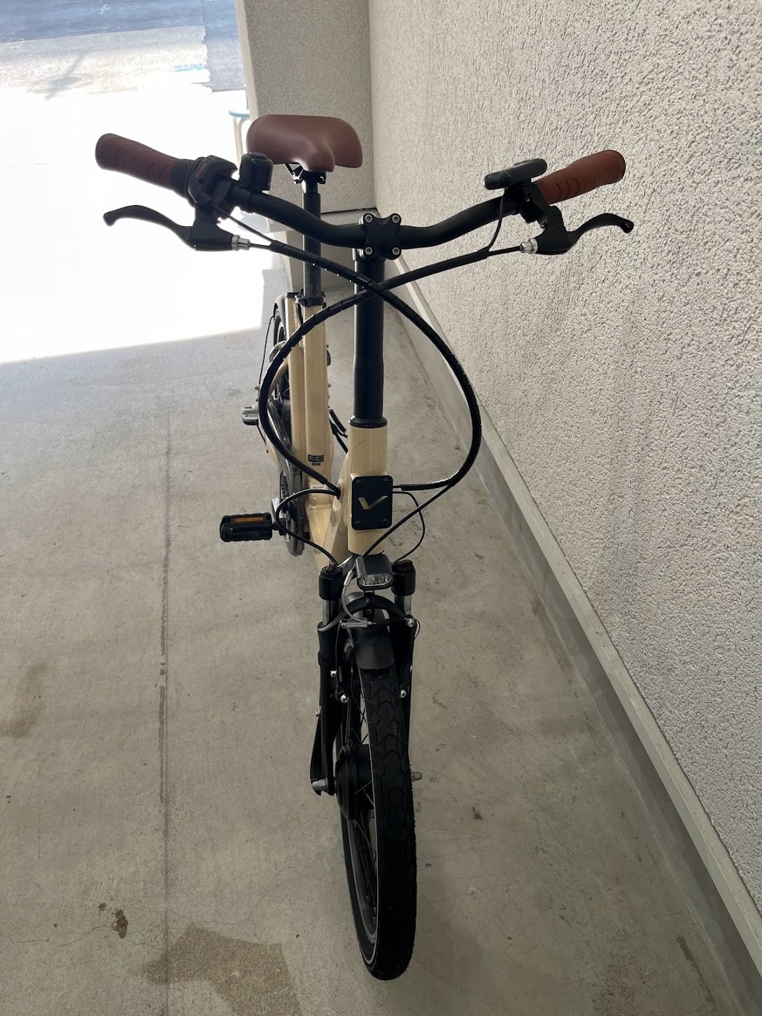 E-Bike】 Votani Q3 極上中古車 20％OFF 電動アシスト自転車（ベージュ 