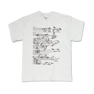 DOGCAT words tee