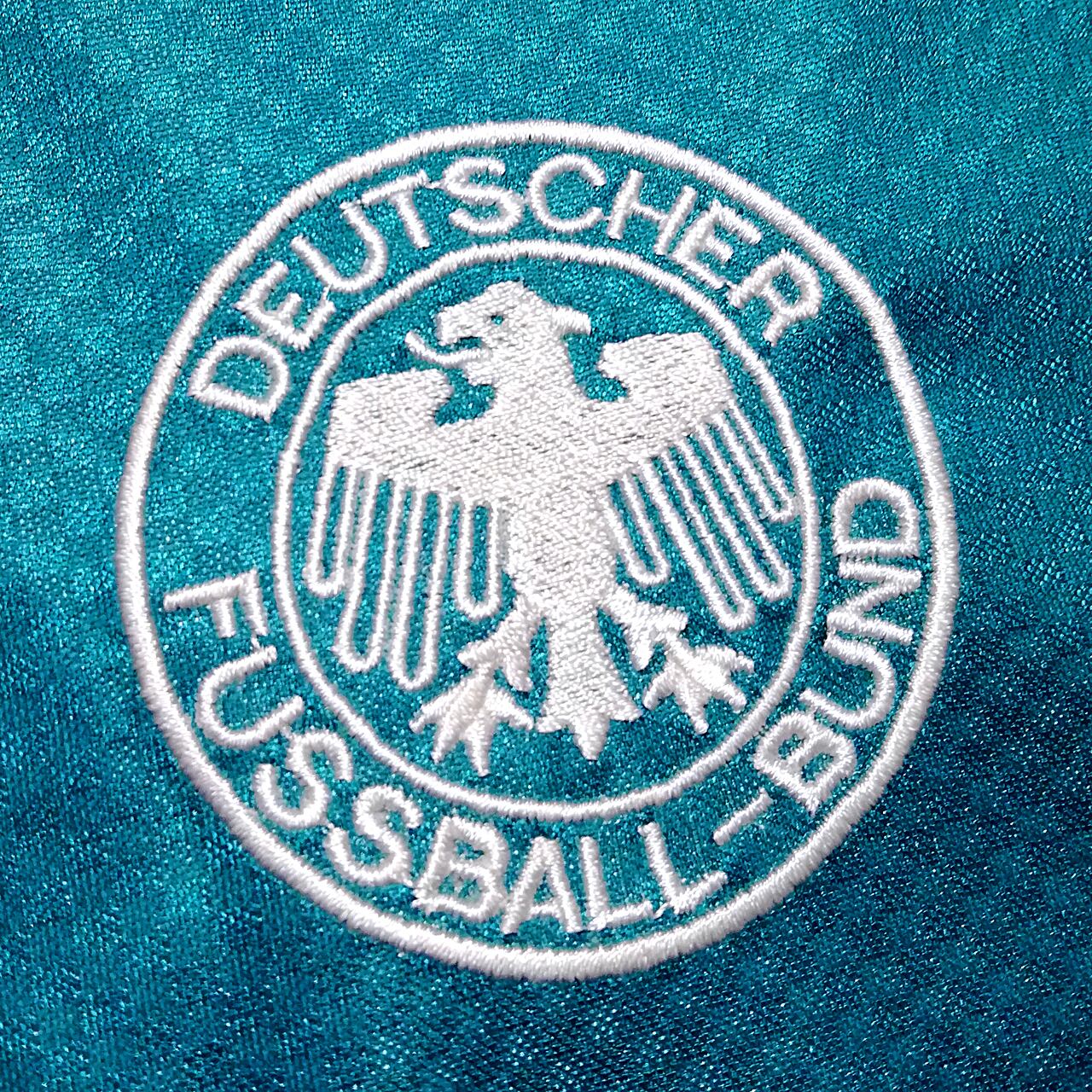 USED】ドイツ代表 1994 adidas アウェイ半袖 #18 KLINSMANN ユルゲン