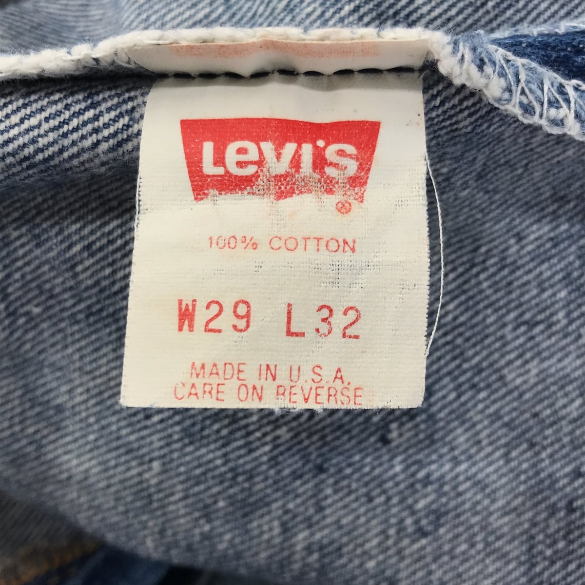 LEVI'S リーバイス 90年代 USA製 501- 0000 刻印 552 ブルー W29 L32