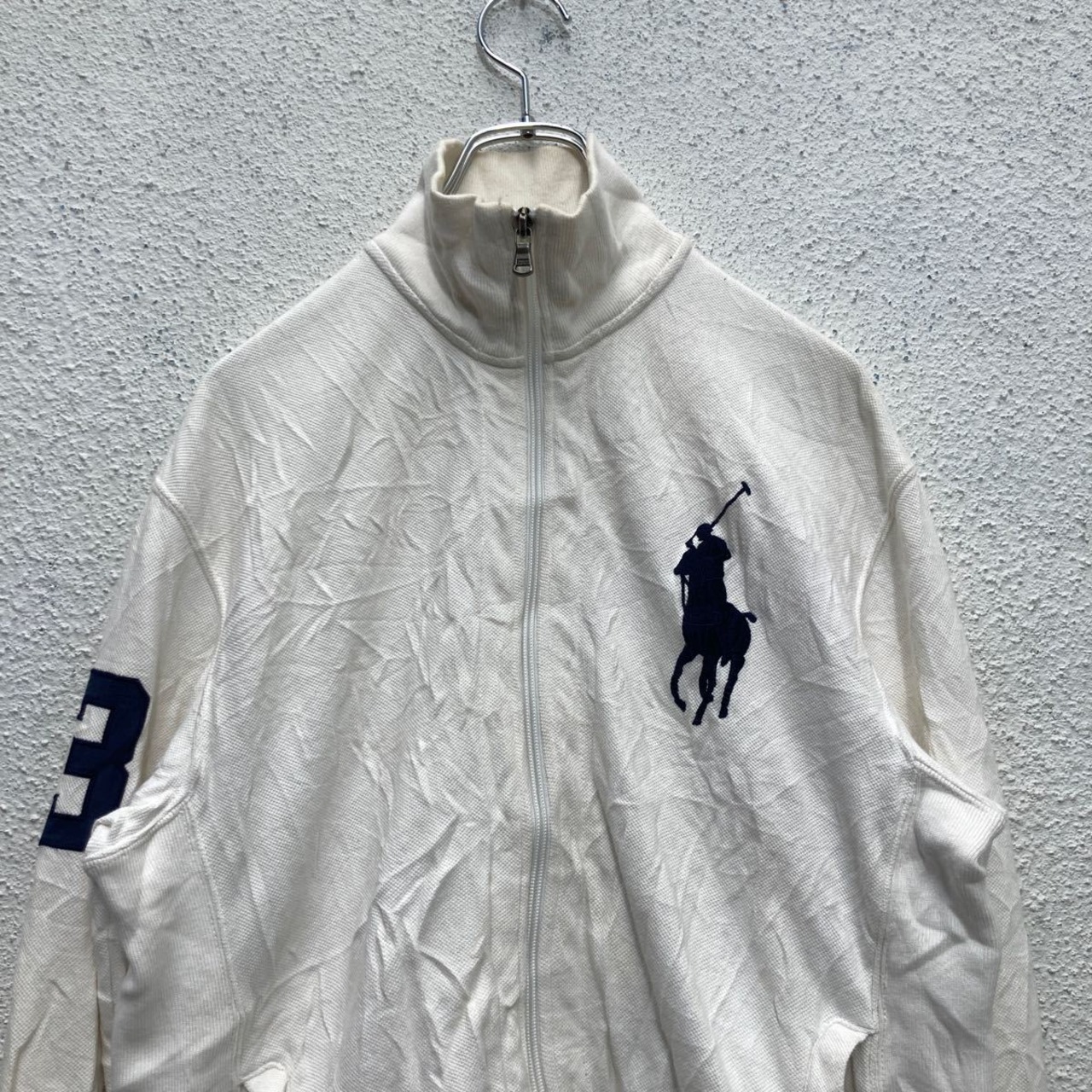 90s Polo Ralph Lauren ジップアップ スウェット Sサイズ ラルフ 