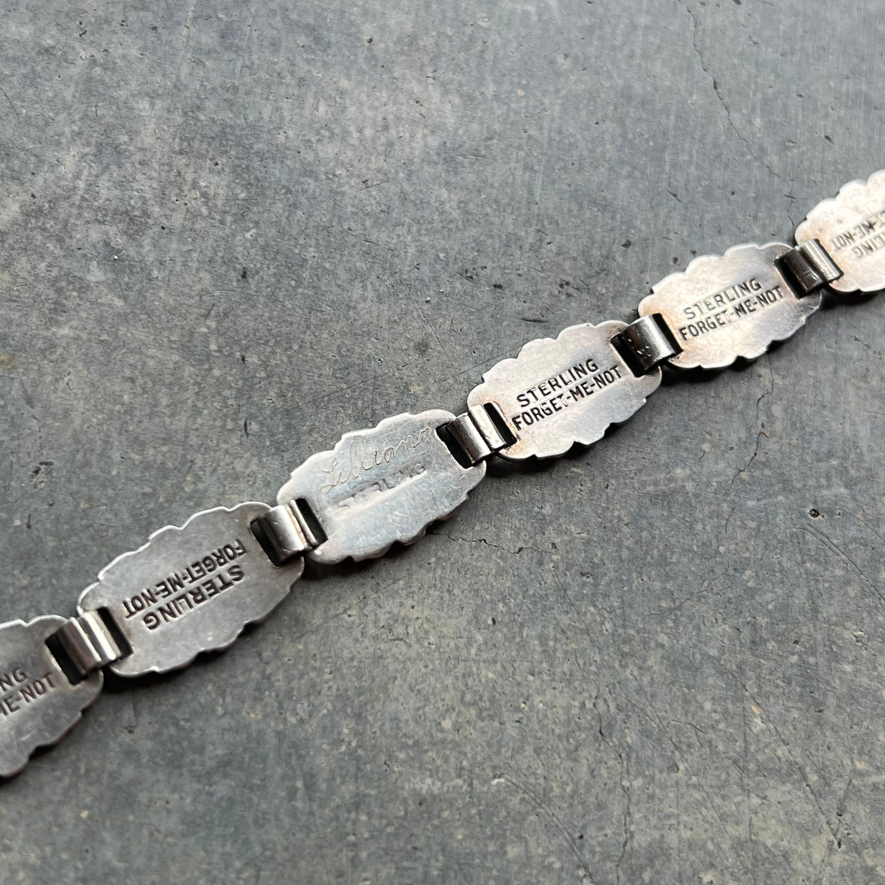 1940s WW2 USAAF SWEET HEART JEWELRY BRACELET | BUFF STOCK YARD