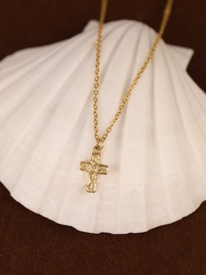 316L hawaiian petit cross necklace #n61