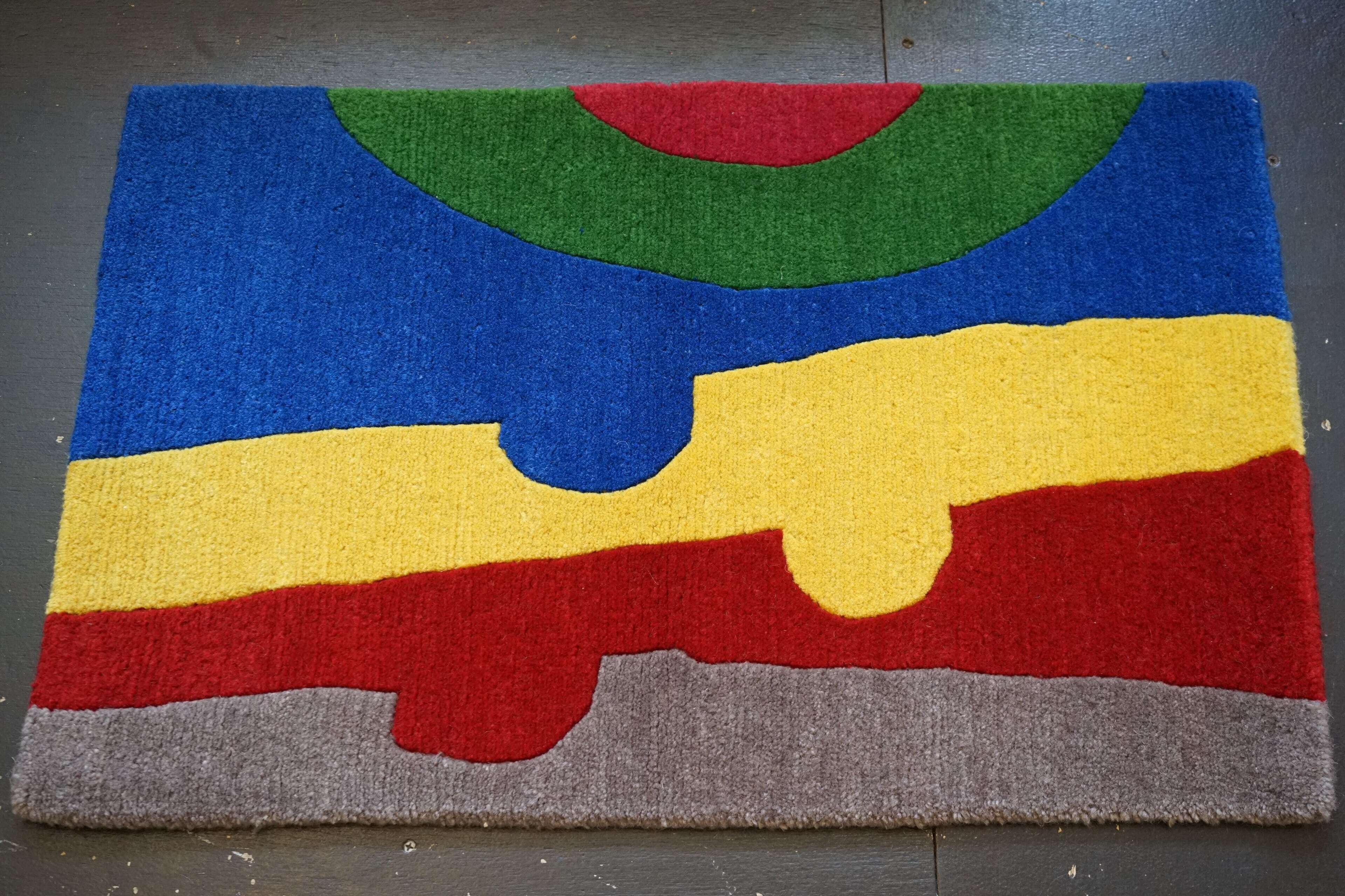 SPECIAL PRICE】YOKOMAT ametsubu_DOORMAT / 手紡ぎウール 玄関マット