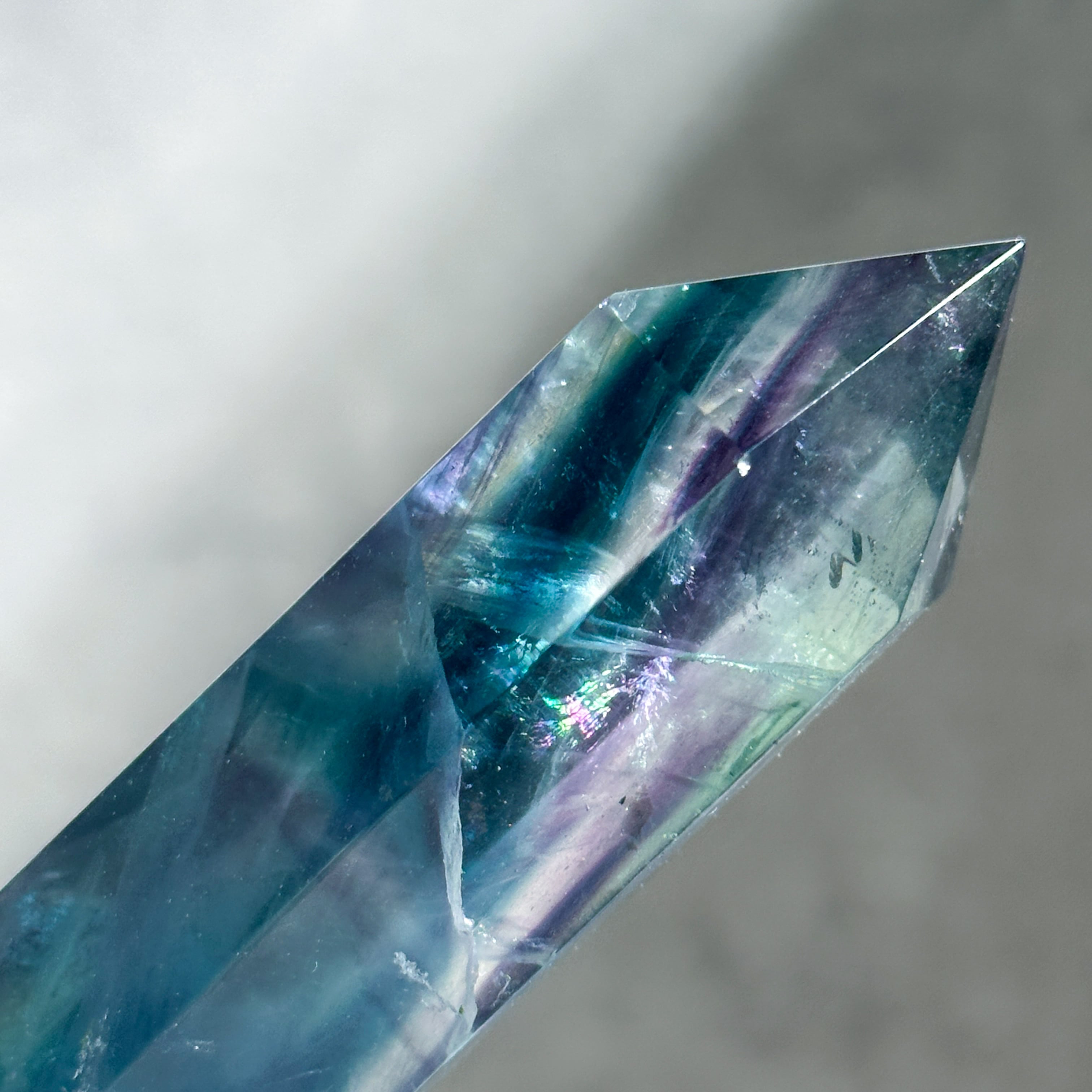 レインボーフローライト タワー型52◇ Rainbow Fluorite ◇天然石