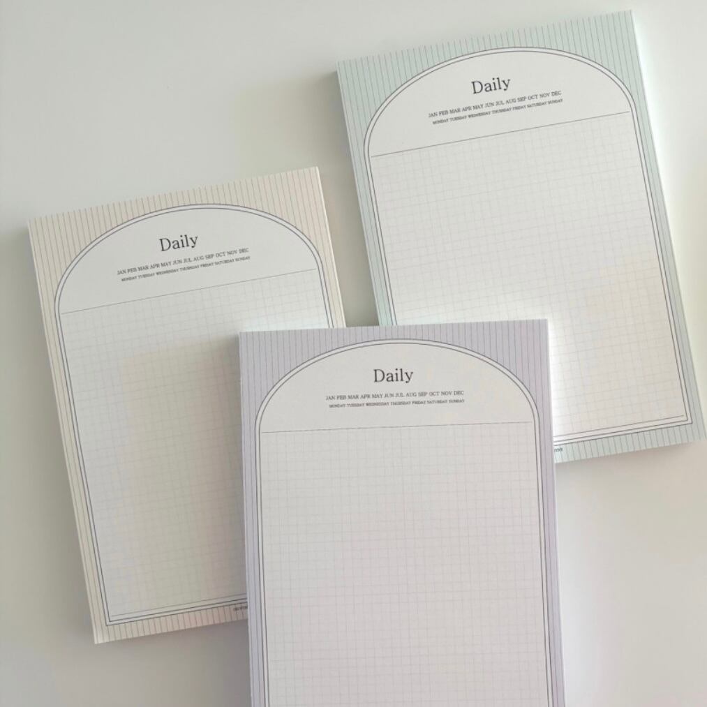 OH NYNY〔A5ノートパッド Daily 3種類〕