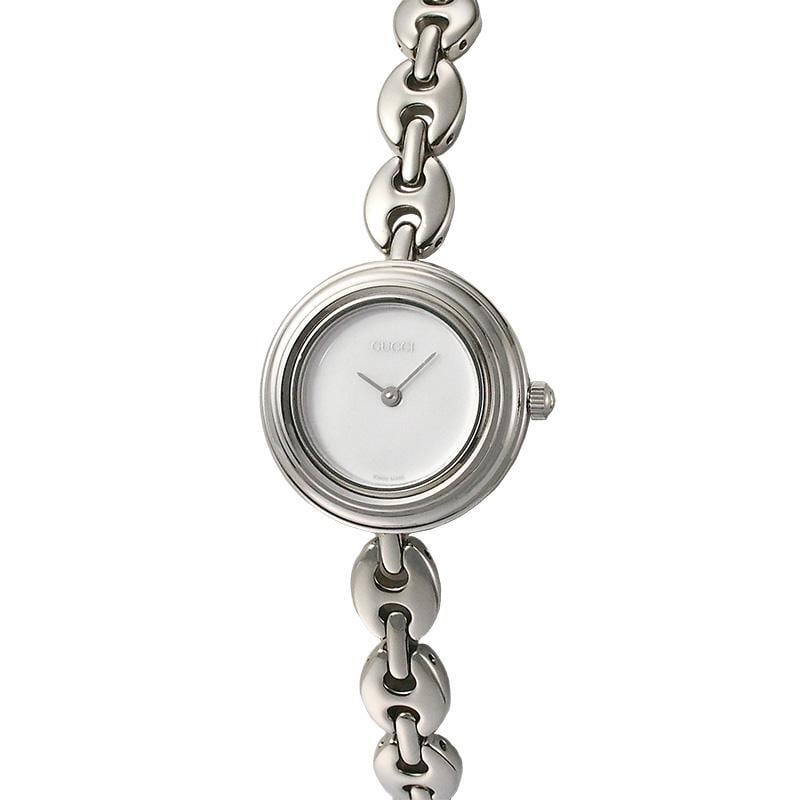 グッチ GUCCI チェンジベゼルウォッチ 11/12.2 シルバー クオーツ