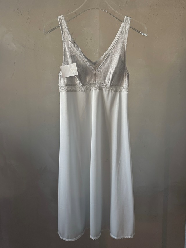 【Christian Dior】Dior Oblique light blue gray slip dress(dead stock)