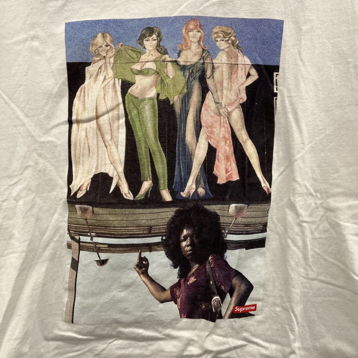 19AW Supreme American Picture Tee
