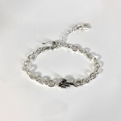 TINY FEATHER CHAIN BRACELET / タイニーフェザーチェーンブレスレット