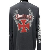 【CHOPPERS】チョッパーズ "WINGED IRON CROSS" 90's〜00's ロングスリーブTシャツ