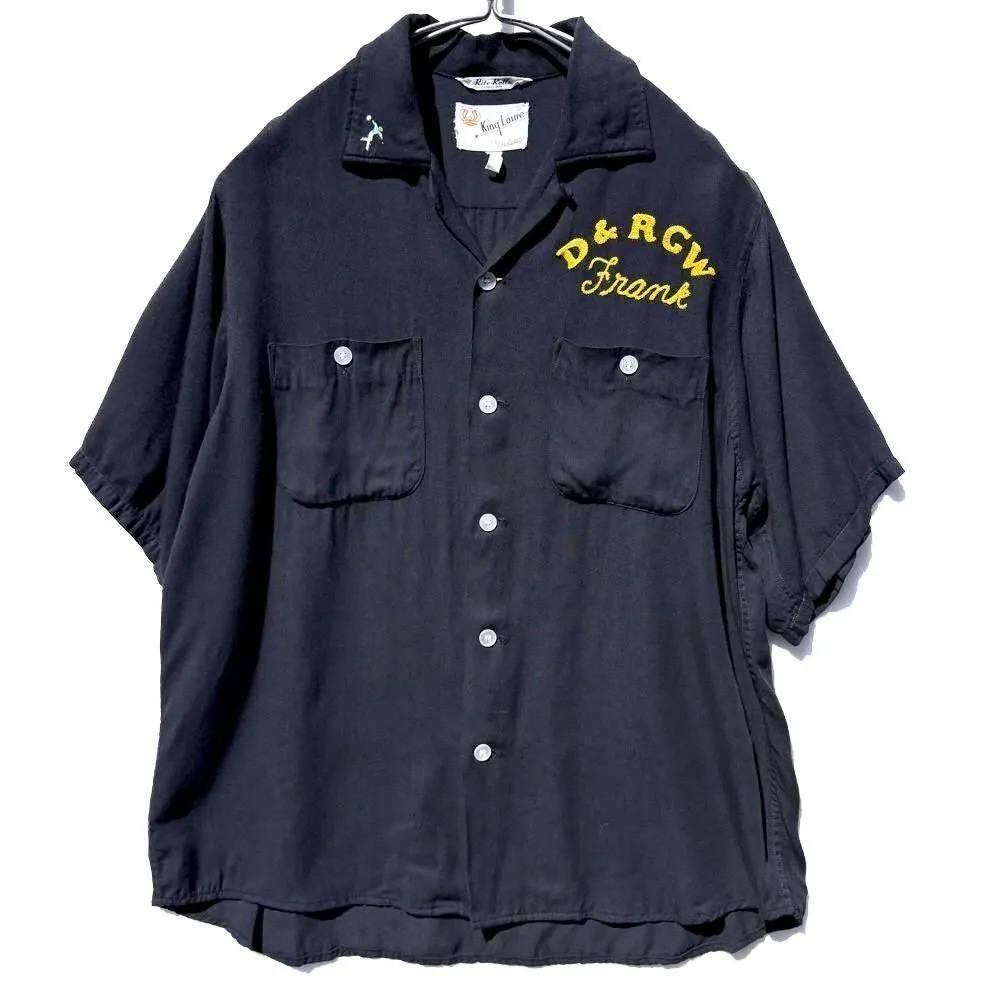 ヴィンテージボーリングシャツM　KingLouie Rite Roll ヴィンテージボーリングシャツM KingLouie Rite Roll