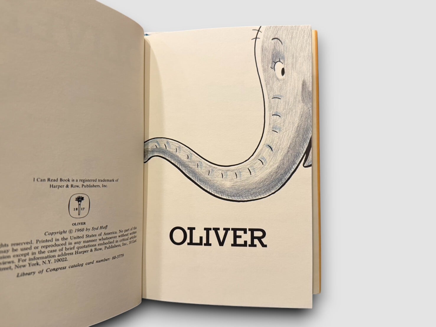 SC133】Oliver(1960) /Syd Hoff | KITAZAWA BOOKSTORE