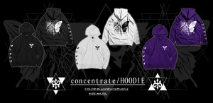 Concentrate/ZIP-HOODIE