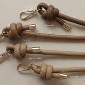 ［ phone strap ］knot leather